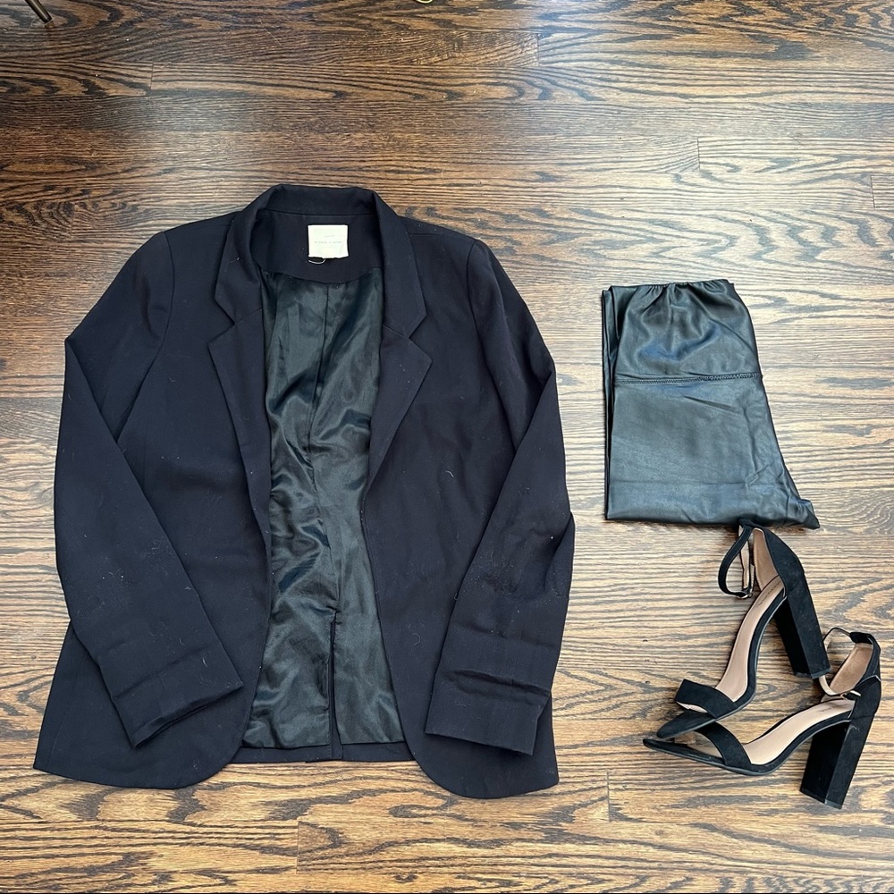 black blazer